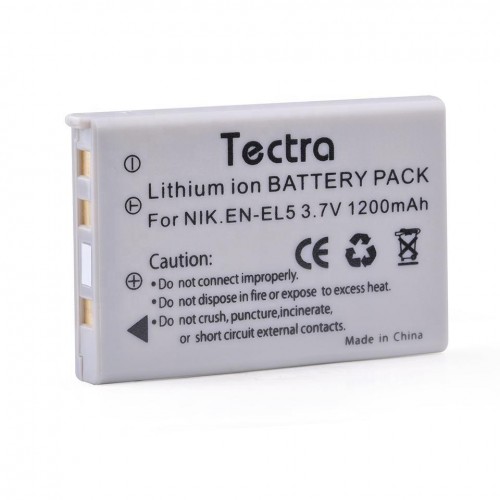 Акумулятор для Nikon EN-EL5 Tectra 1200 mAh ( Cool Pix P100 P500 P510 P520 )