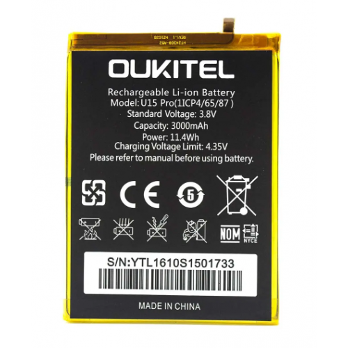 Батарея Oukitel U15 Pro/ Doogee Y6, Y6C [Original PRC]