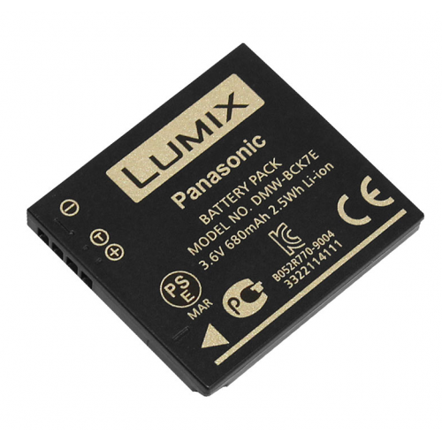 Акумулятор для Panasonic NCA-YN101J / PANASONIC DMW-BCK7E, 680 mAh