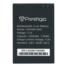 Батарея Prestigio PSP5504 Prestigio MultiPhone 5504 Duo [Original PRC]