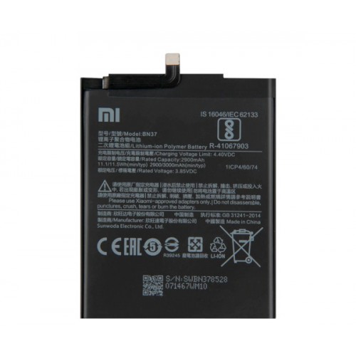 Батарея Xiaomi BN37 (Redmi 6A, Redmi 6, Redmi 6 Pro) [Original PRC]