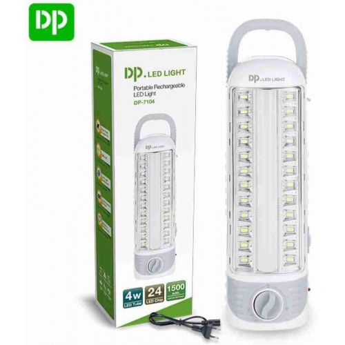 Аккумуляторный Фонарь-Лампа LED 4+2.4W DP-7104 (White) Аккумуляторный Фонарь-Лампа LED 4+2.4W DP-7104 (White)