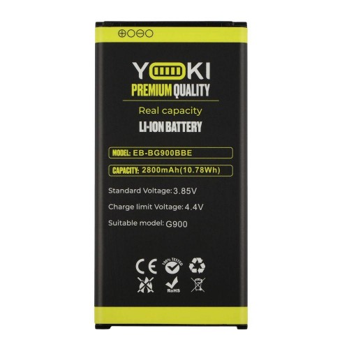 Акумулятор для Samsung G900 Galaxy S5 / EB-BG900BBE (Yoki)