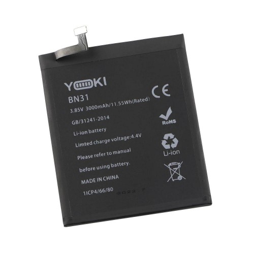 Акумулятор для Xiaomi Redmi Note 5A / BN31 (Yoki)