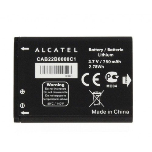 Батарея Alcatel/TCL CAB22B0000C1  / CAB040000C1  / CAB2170000C1  OT-1016D, OT-1030D, OT-1035D, OT-1052D, OT-2012D  [Original PRC]