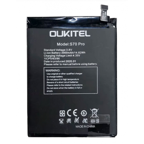 Акумулятор для Oukitel C17 Pro / S70 Pro / 3900mAh