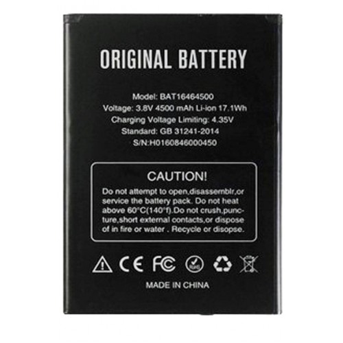 Батарея Doogee T5  BAT16464500  [Original PRC]