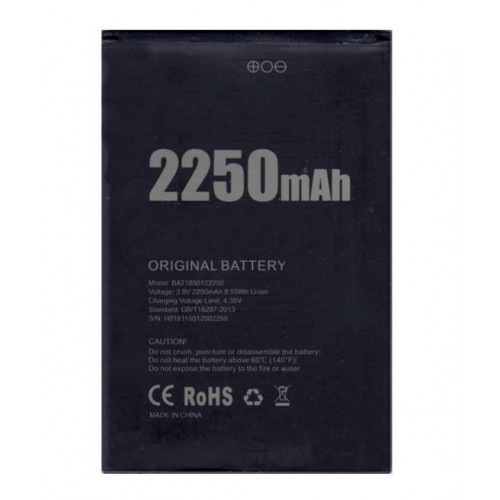 Батарея Doogee X11 (BAT1850122250)  [Original PRC]