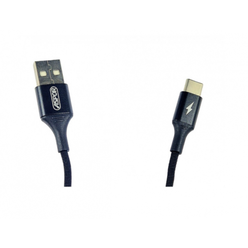 USB кабель Aspor AC-13t Type-C 2.4A/1.2м
