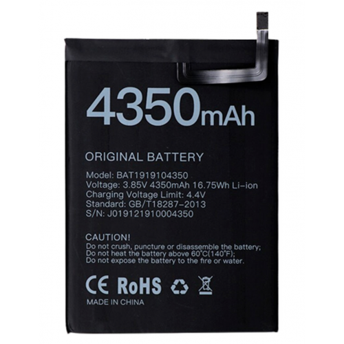 Батарея BAT1919104350 для Doogee X95 [Original PRC]