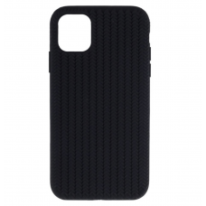 Чохол Silicone Knitted для iPhone 11 Copy (4, Black)