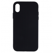 Чохол Silicone Knitted для iPhone Xr Copy (4, Black)