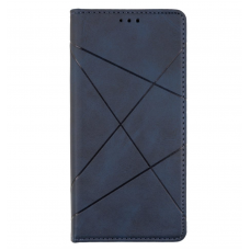 Чохол-книжка Business Leather для Samsung Galaxy S21 Plus (Синiй)