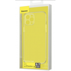 Чохол-накладка TPU Baseus Simple для iPhone 12 Pro Max (6.7")- прозорий
