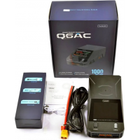 Зарядний пристрій ToolkitRC Q6AC 4 канала 1000W з вбудованим блоком живлення 400W