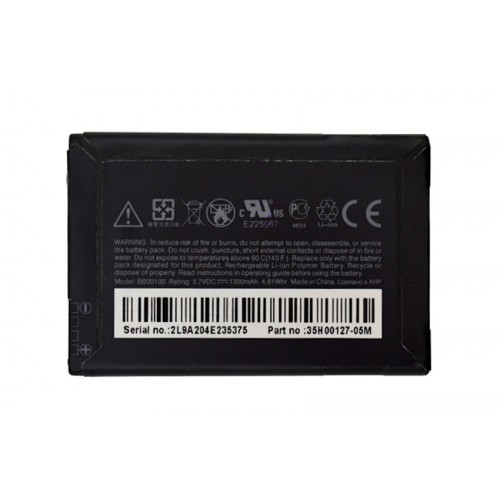 Батарея HTC BB00100 ( 7 Trophy T8686, Desire Z, Dopod A6388, Hermes TyTN, Incredible ADR6300VW, Legend A6363, Wildfire A3333)  [Original PRC]